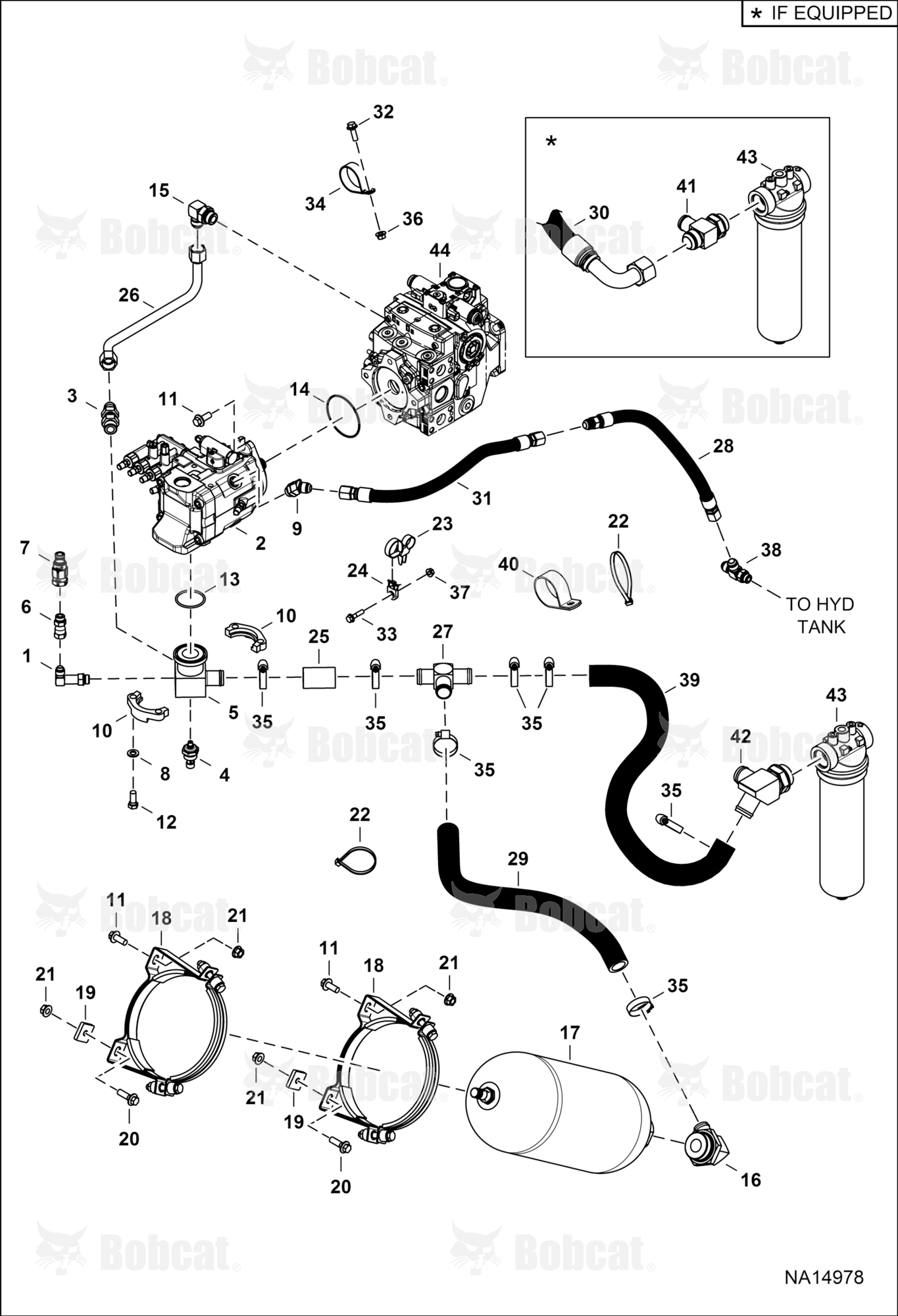 Hydraulic Circuitry (Piston Pump & Accumulator)