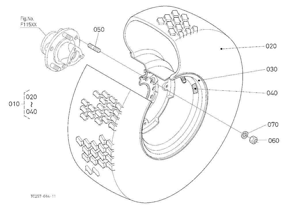 Front Wheel (29*12.5-15)