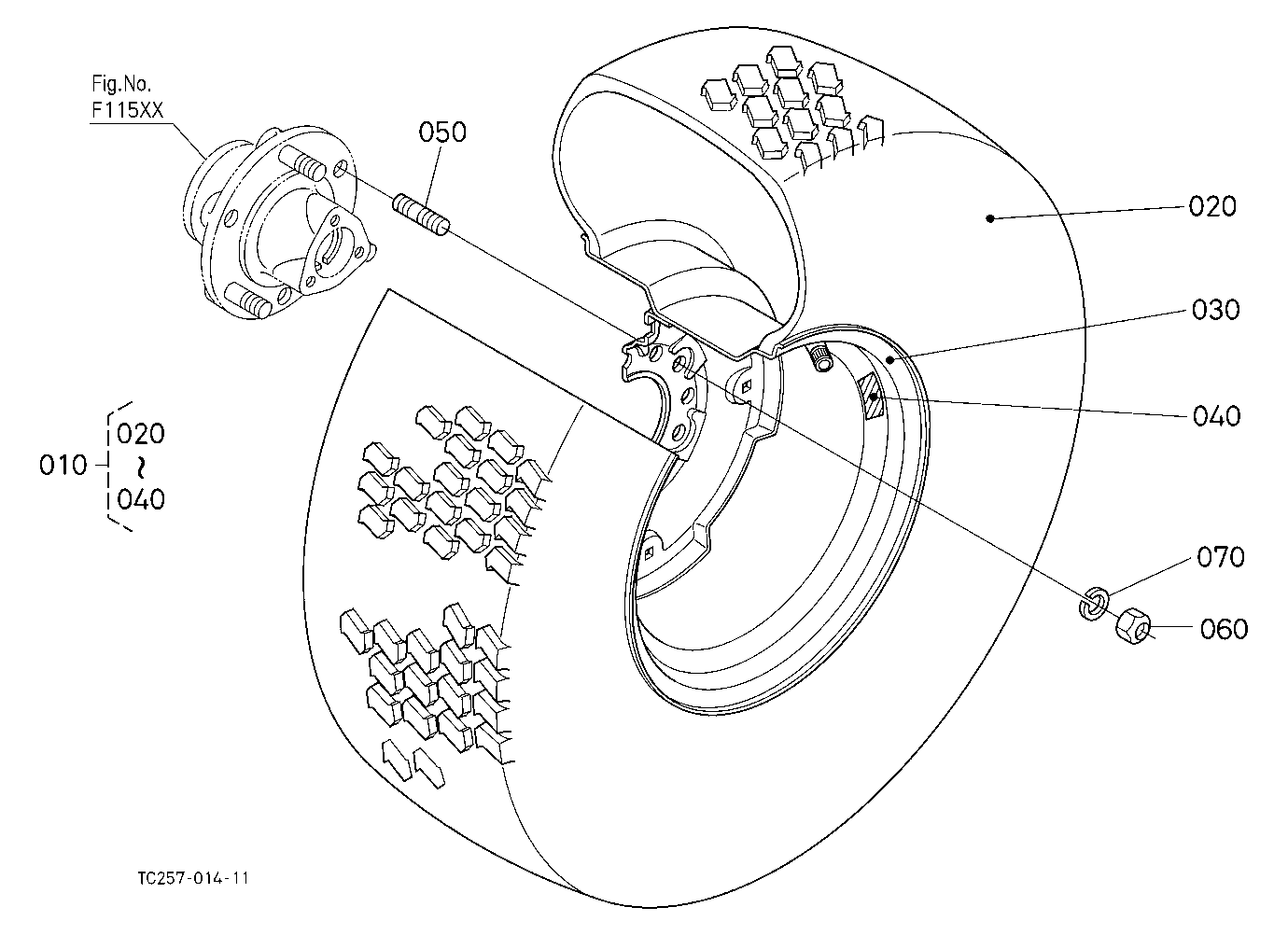 Front Wheel (29*12.5-15)