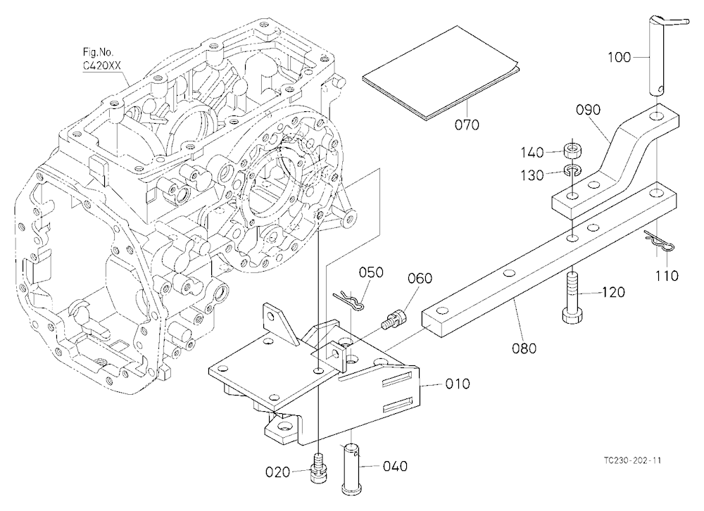Swinging Drawbar/Clevis Drawbar [Option]