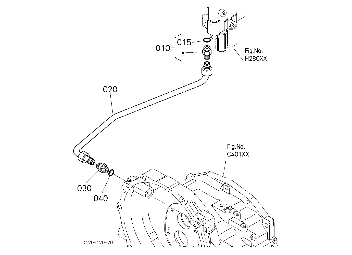 Hydraulic Oil Line (Return)