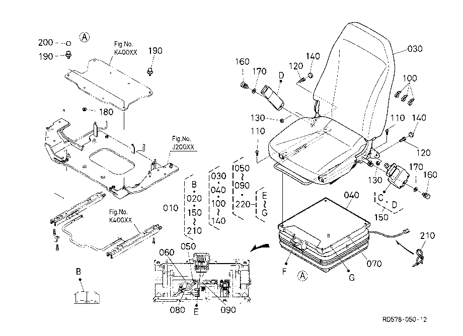 Seat Kit (Air Suspension) [Option]