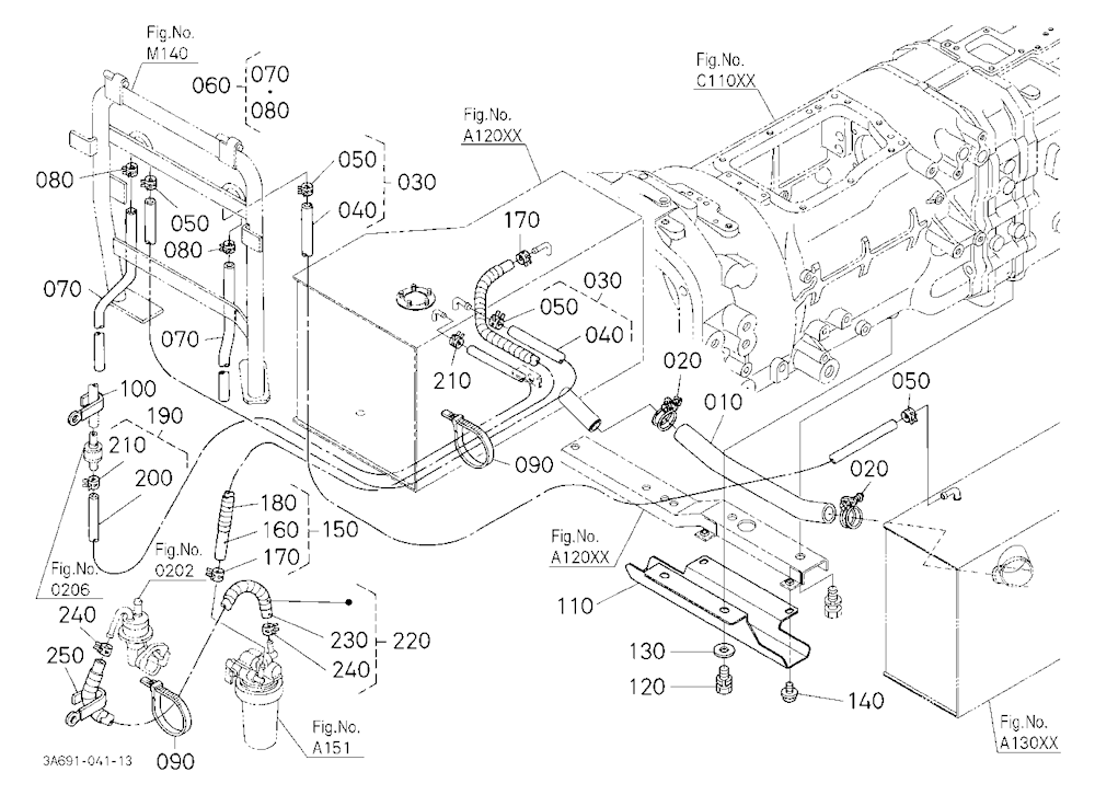 Fuel Pipe [Cab Type]
