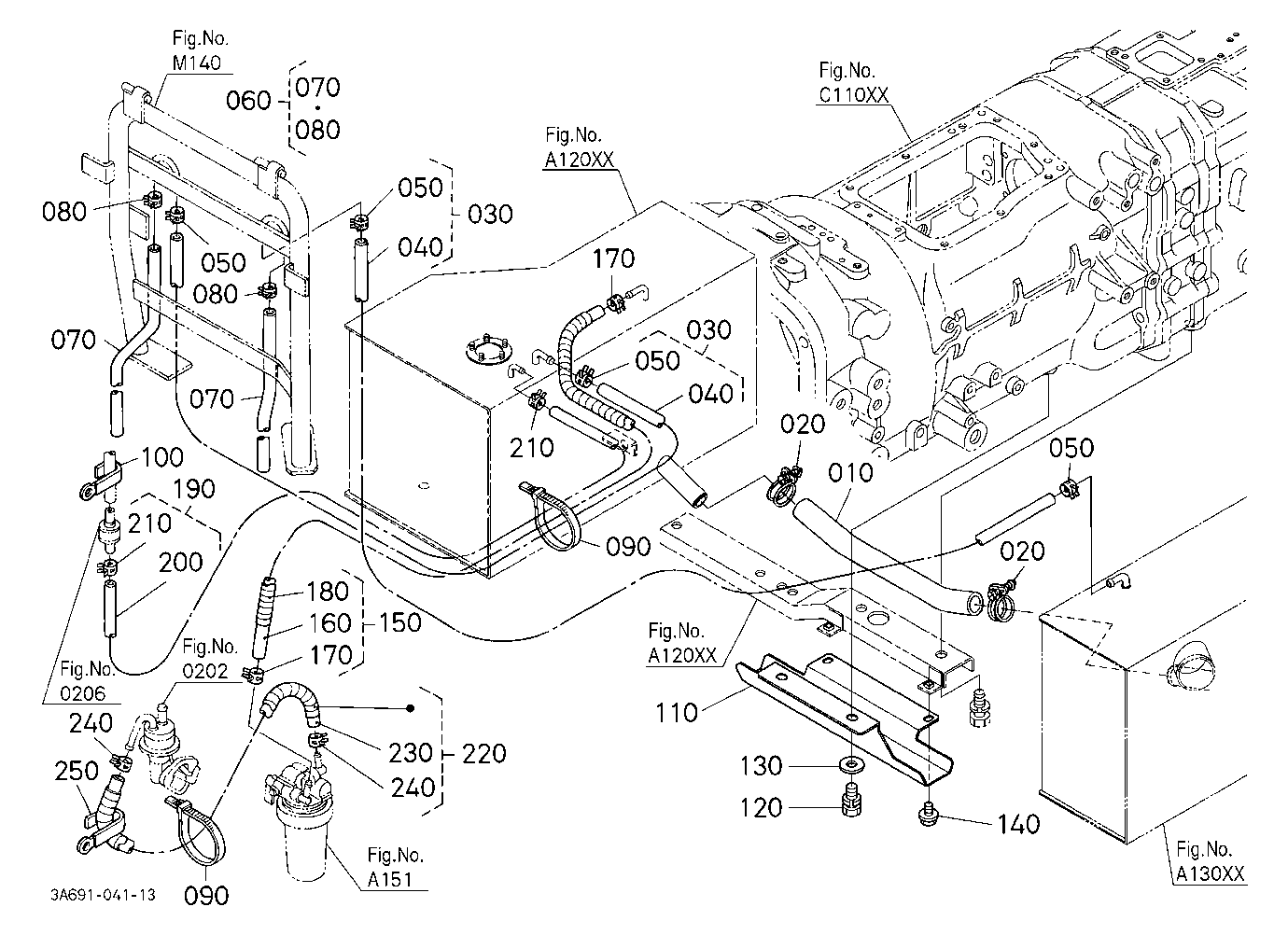 Fuel Pipe [Cab Type]
