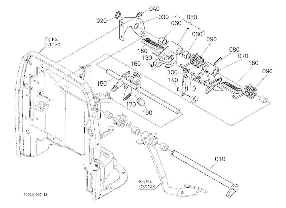 Brake Pedal [Hst Type] [Rops Type]