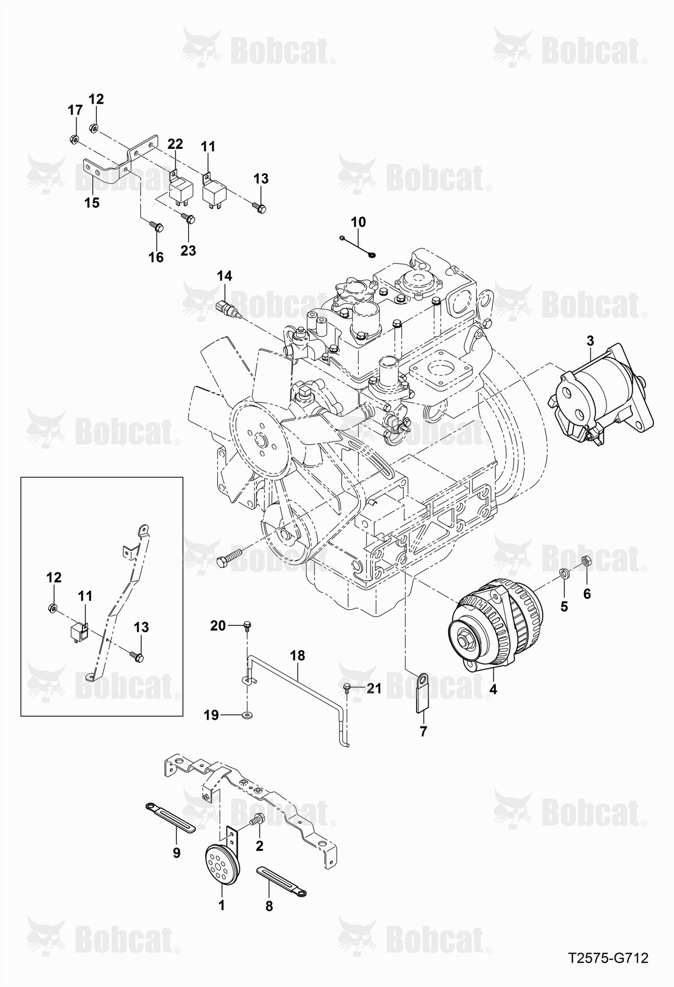 Bonnet Electrical System Group
