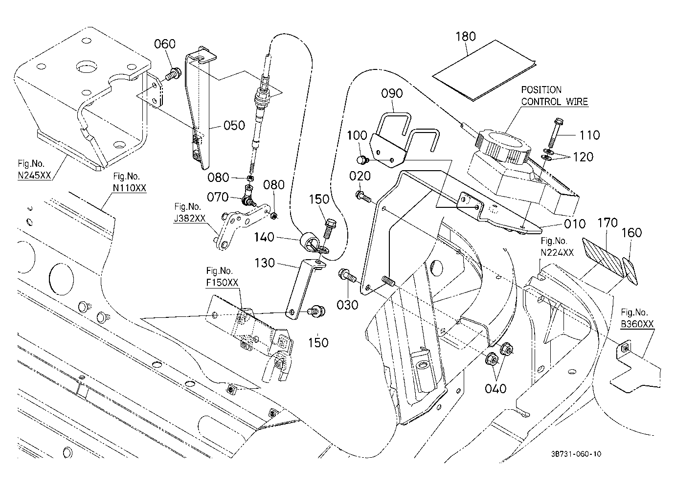 Position Control Bracket Kit (W/G No.M7375) [Optio