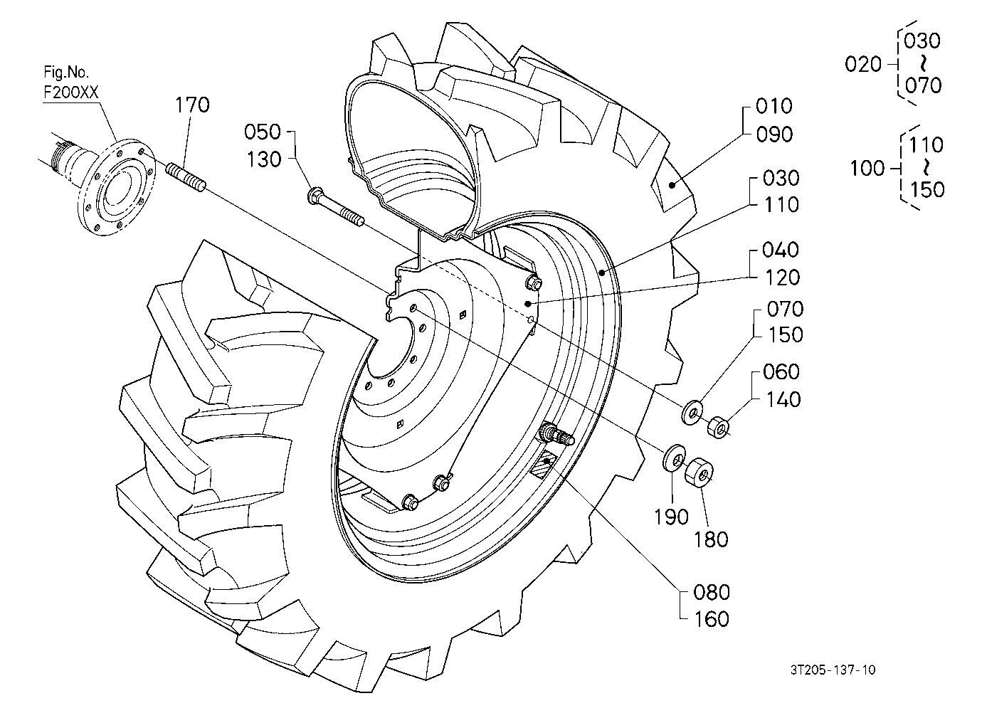 Rear Wheel (16.9-34) [A]