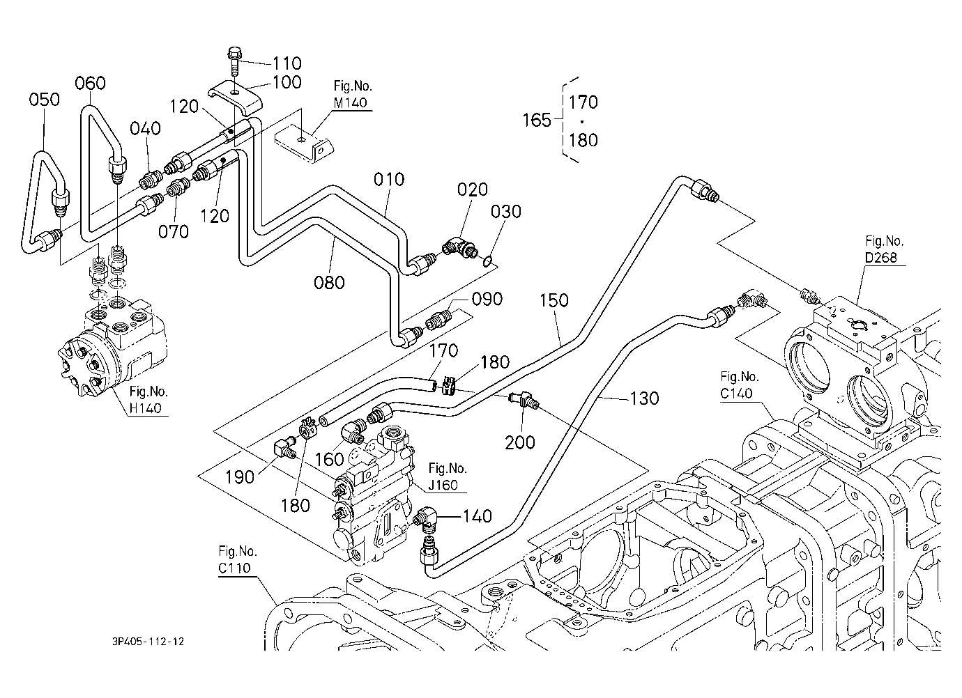 Hydraulic Oil Line (Steering/Pto)