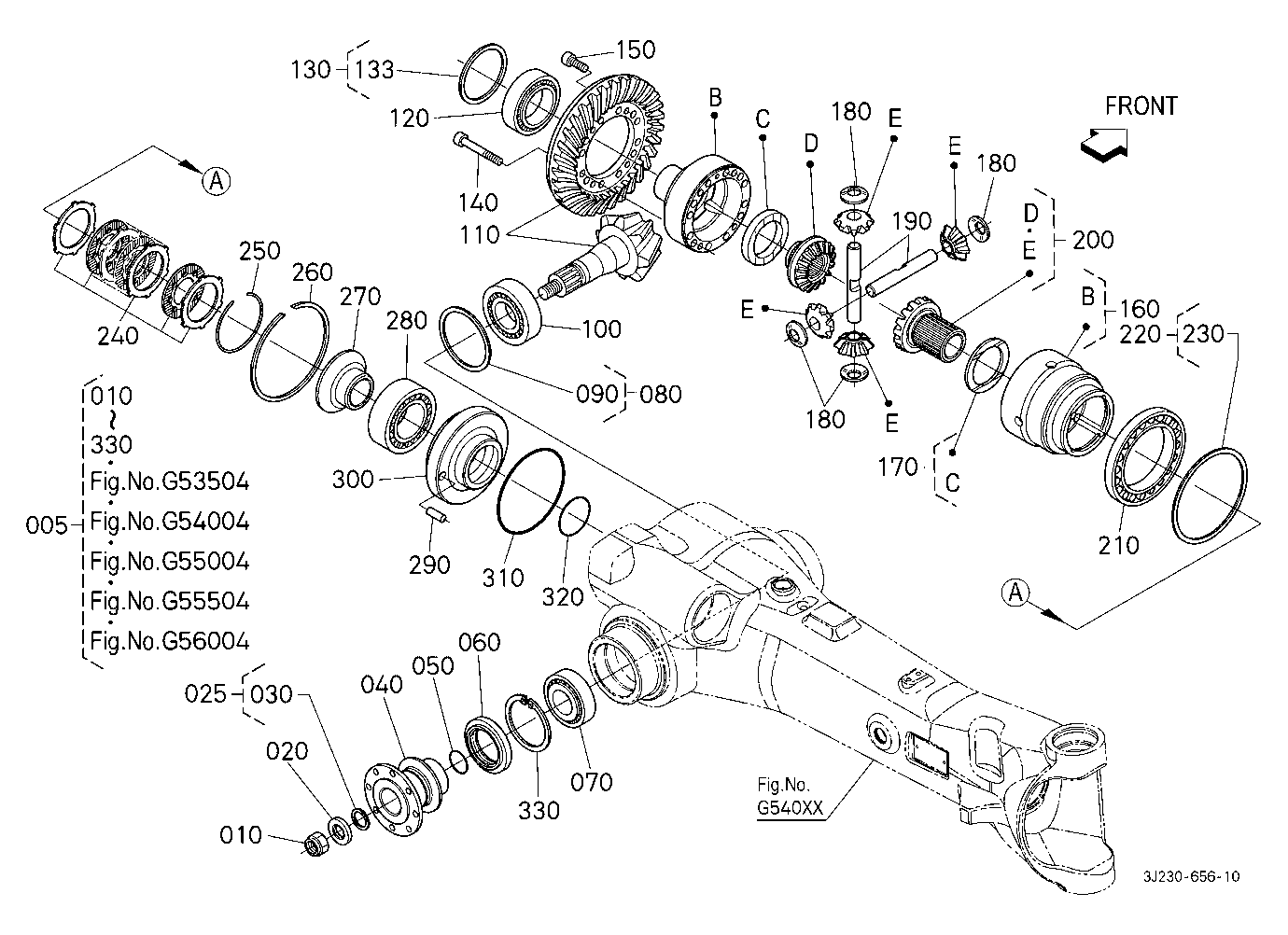 Front Differential [Front Axle Component] [With Fr