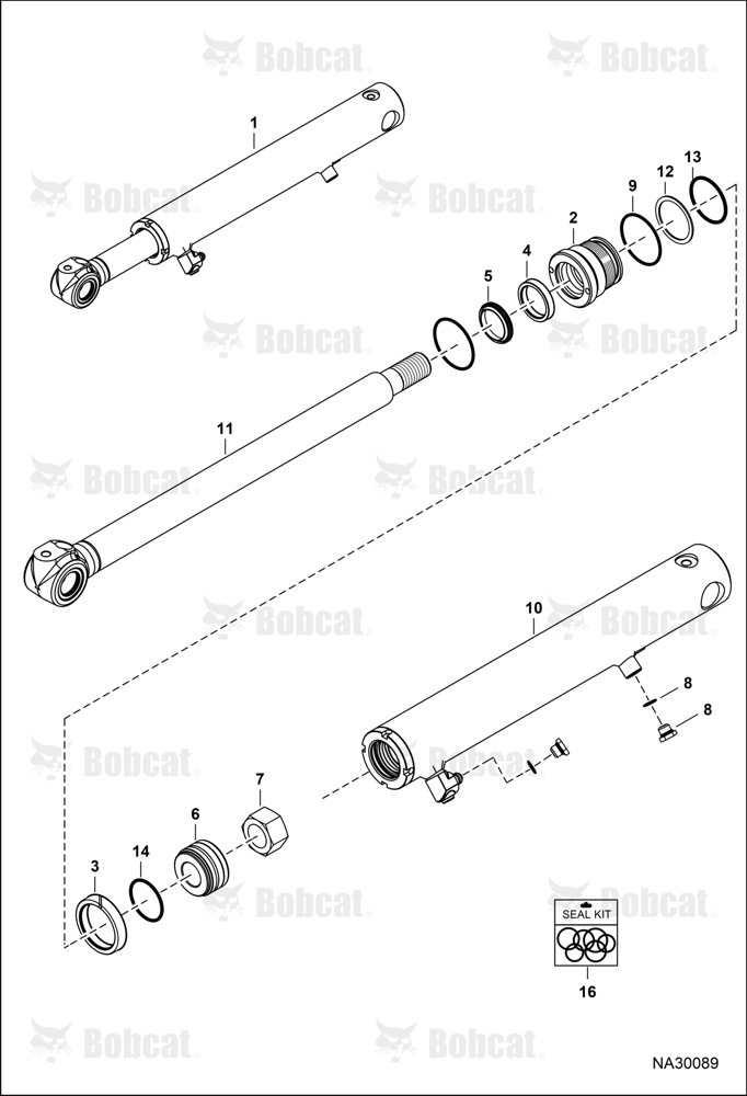 Bucket Cylinder B61411206 & Above