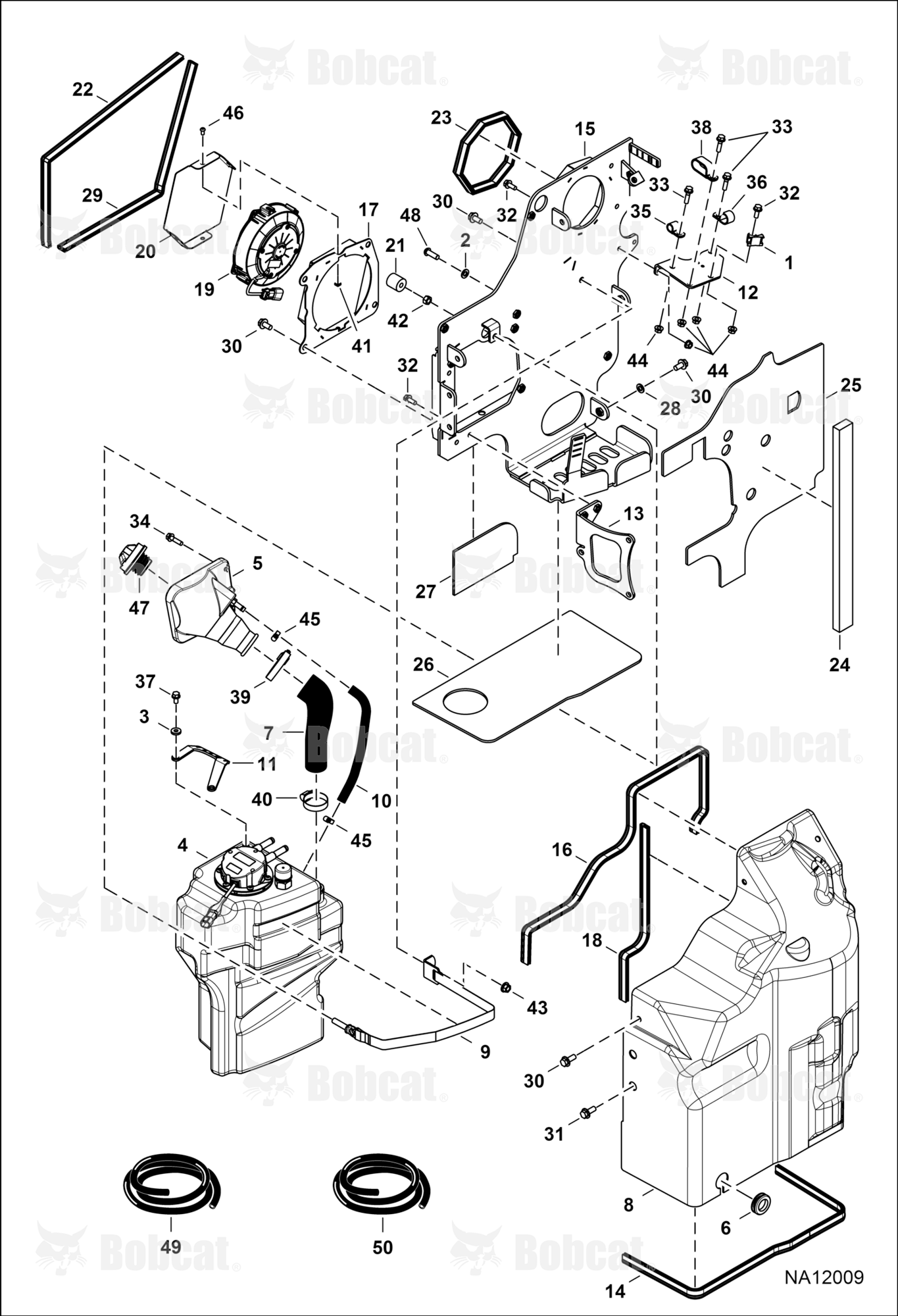 Engine & Attaching Parts (SCR System) (Housing)  B41H11001