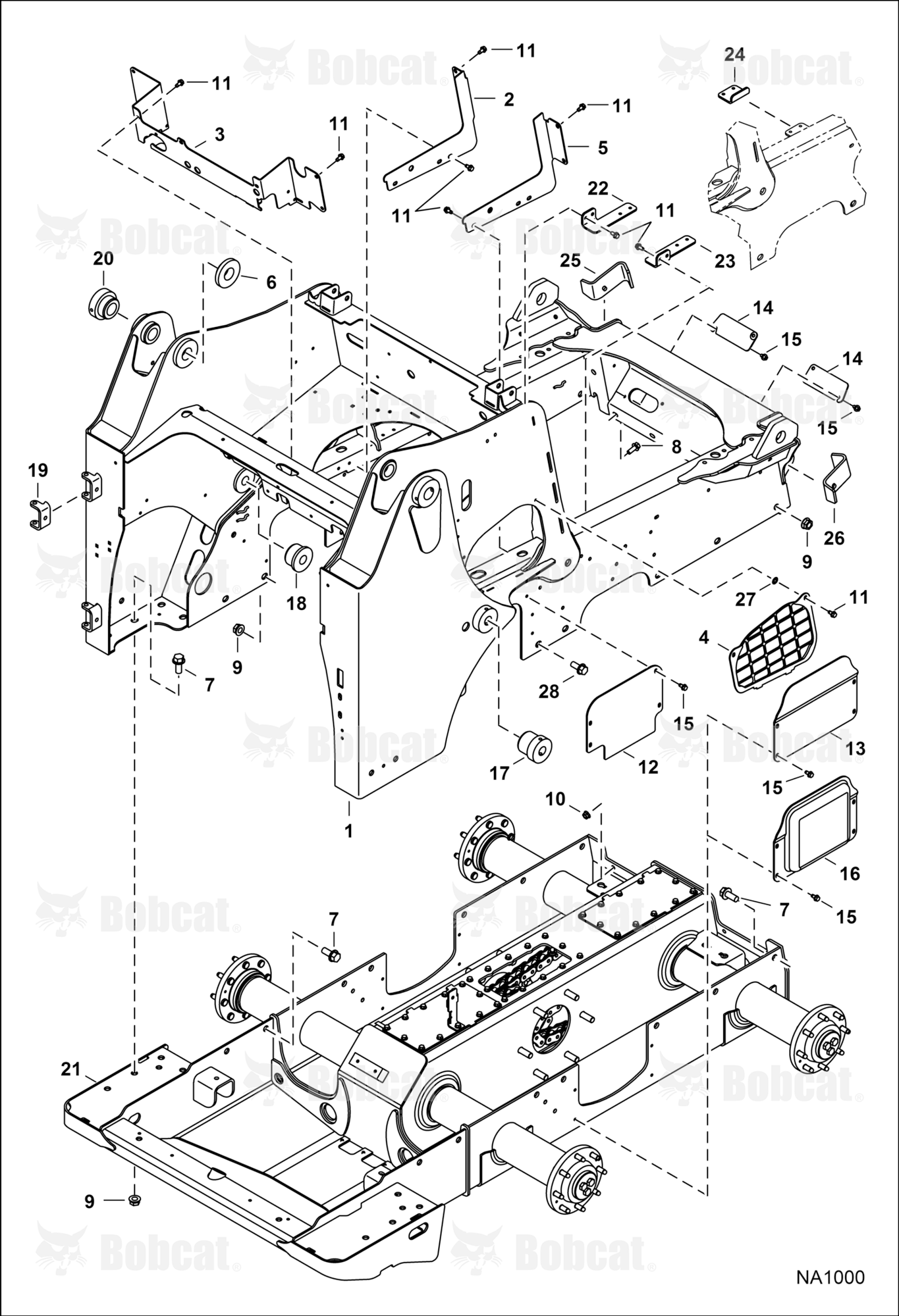 Main Frame  A3NT11001 - A3NT18618, A3NU11001 - A3NU13060