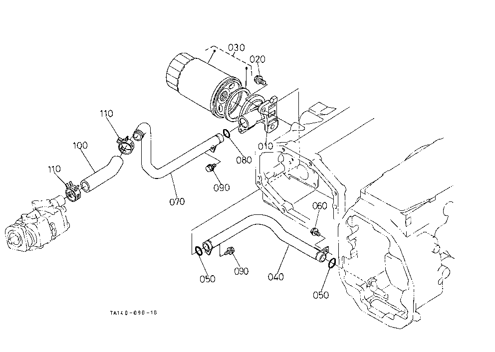 Hydraulic Oil Line(Inlet) [Hst Type]