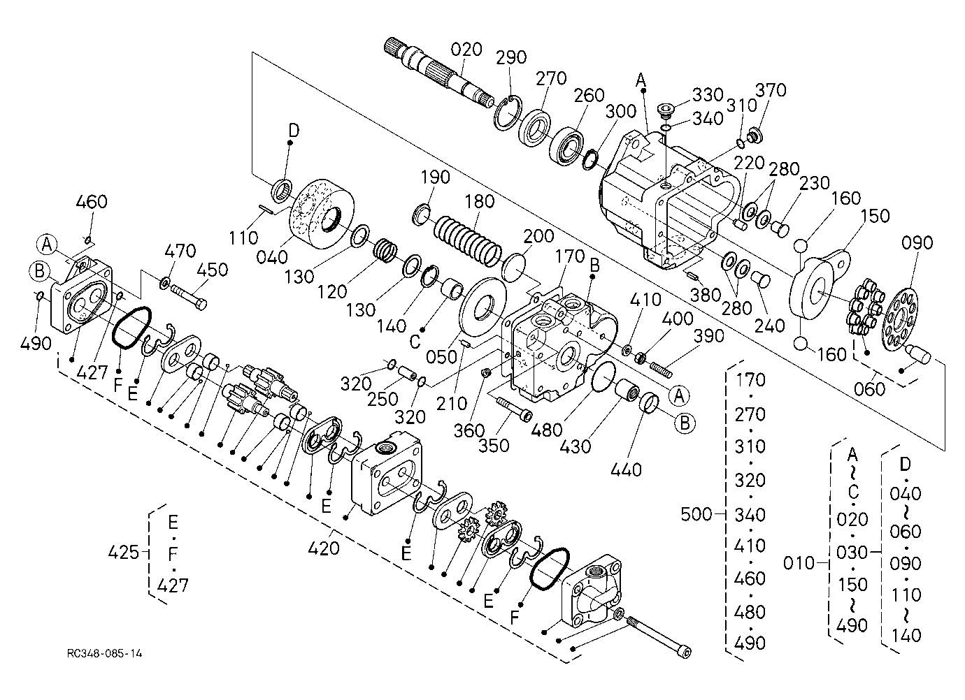Piston Pump [Component Parts]