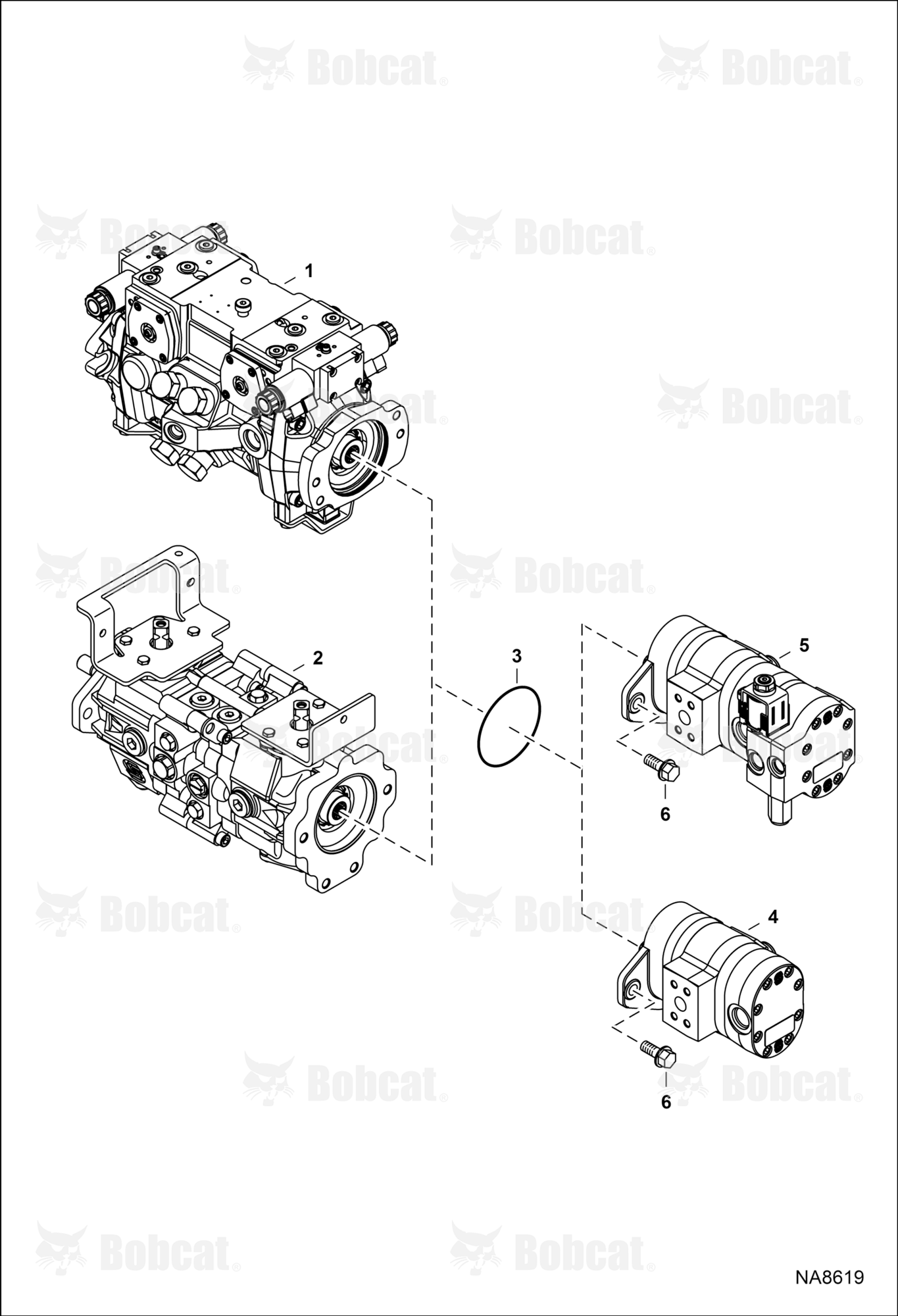 Hydrostatic PUMP/GEAR Pump (Identification)
