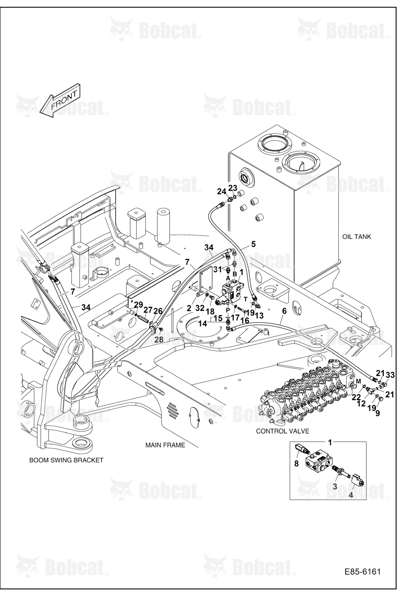 Quick Clamp Piping  B34S14394 & Above