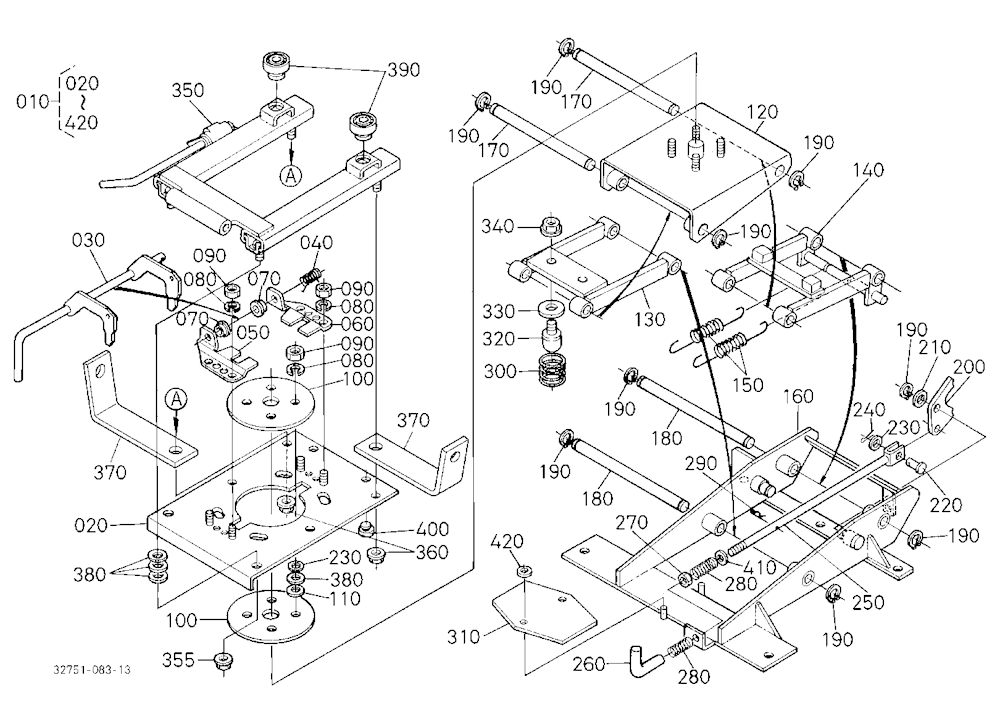 Reversible Seat Base [Component Parts]