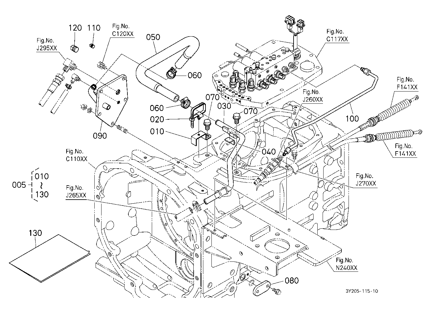 Oil Lubrication Pipe Kit [Dtsc] [Option]