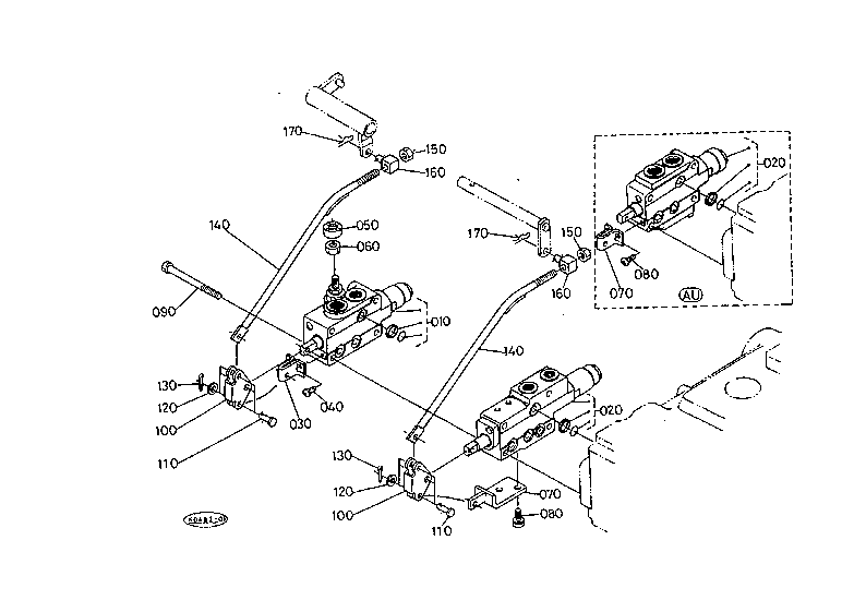 Aux.Control Valve With Cab