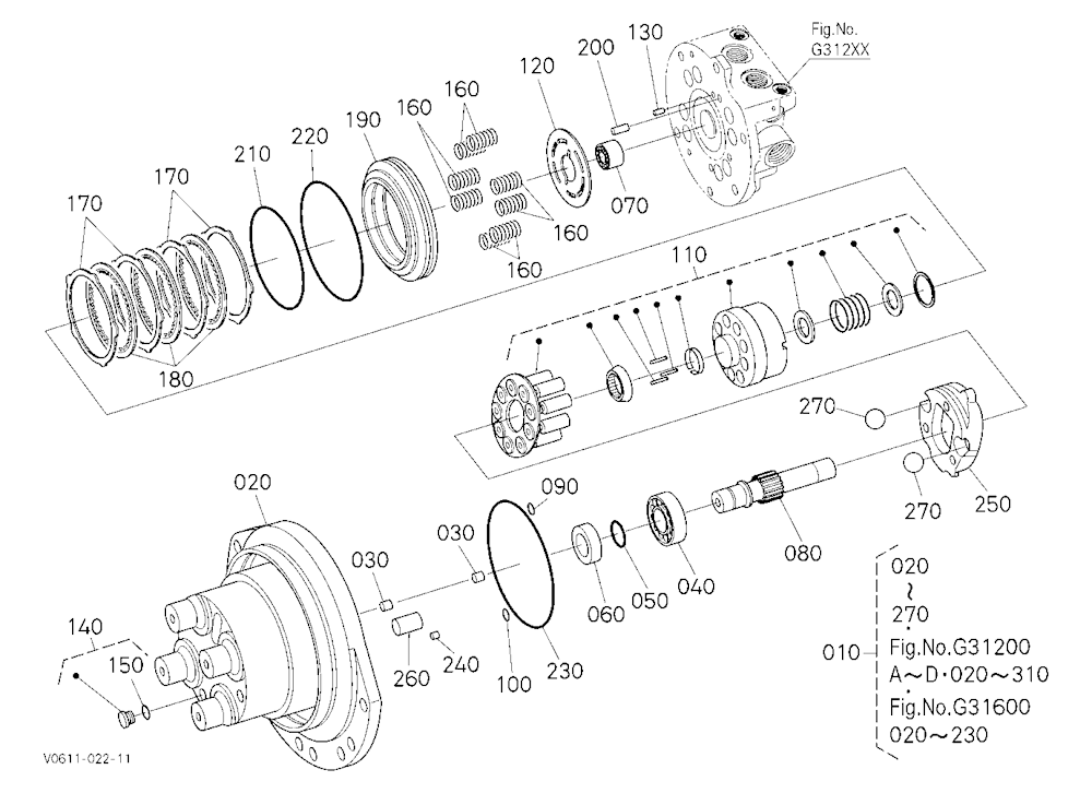 Hst Motor (2) [Component Parts]