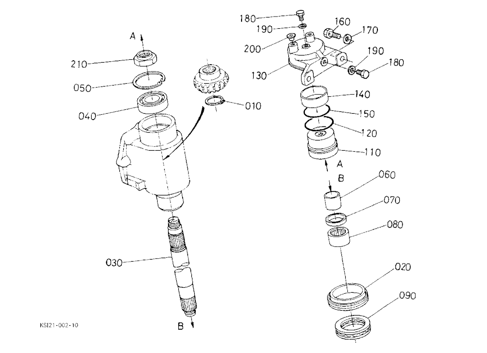 Bevel Gear Shaft