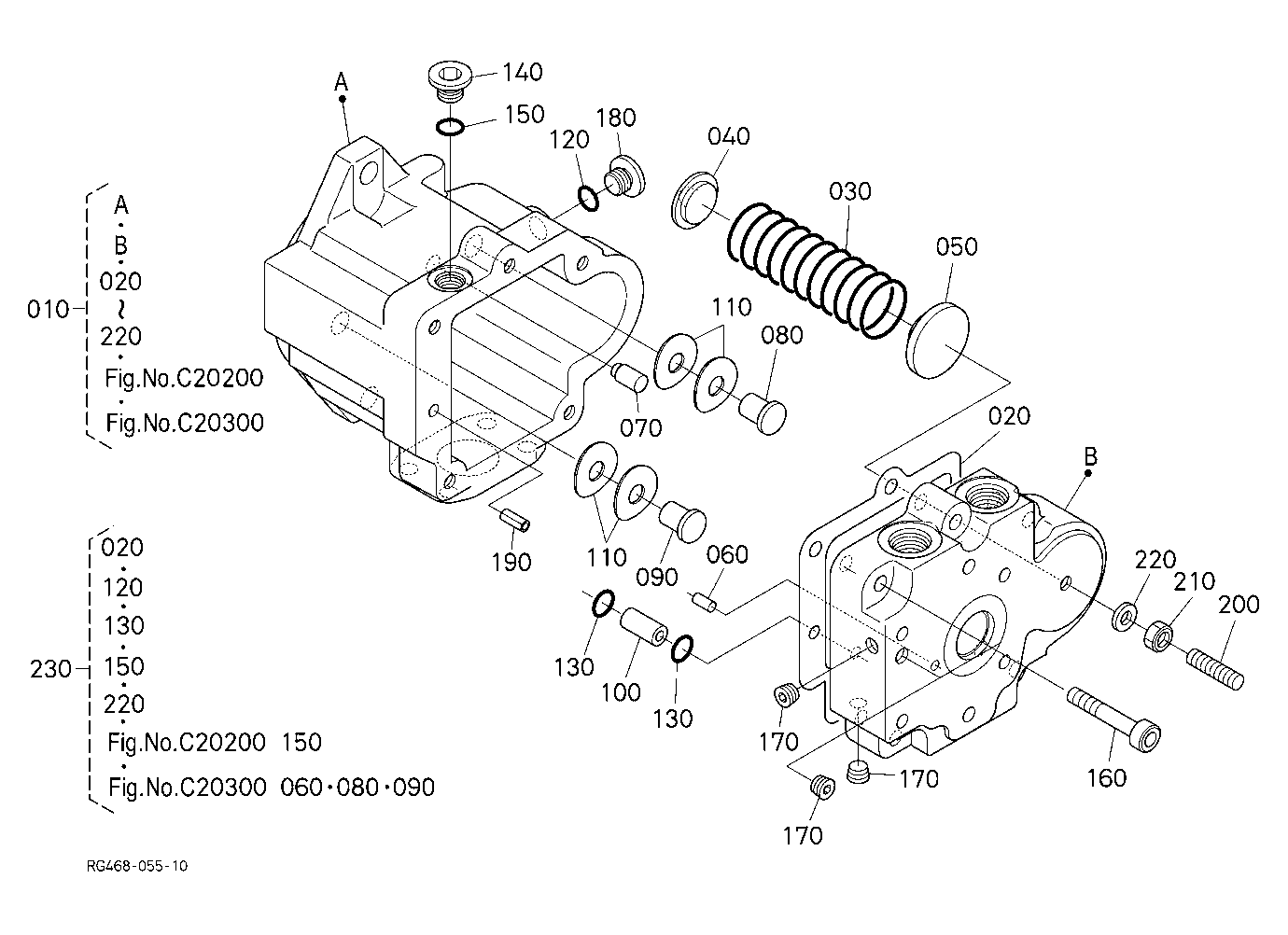 Piston Pump (Body) [Component Parts]