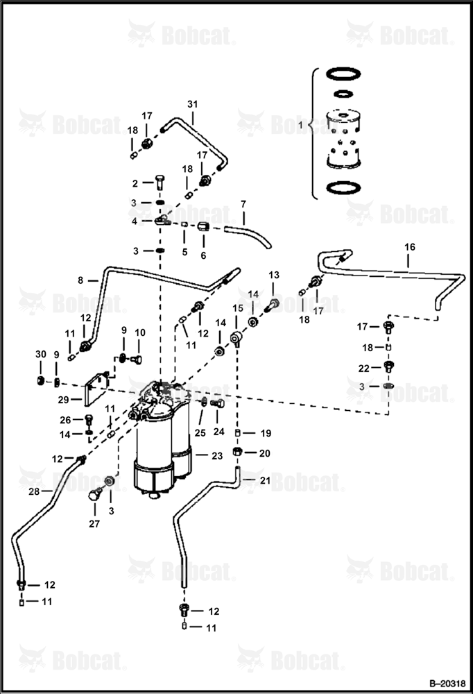 Twin Filter (Engine Spec. LD 22557)