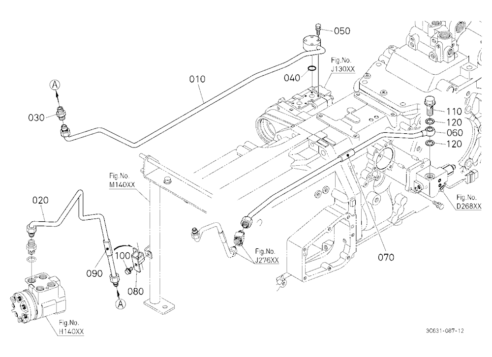 Hydraulic Oil Line (Steering/Pto)
