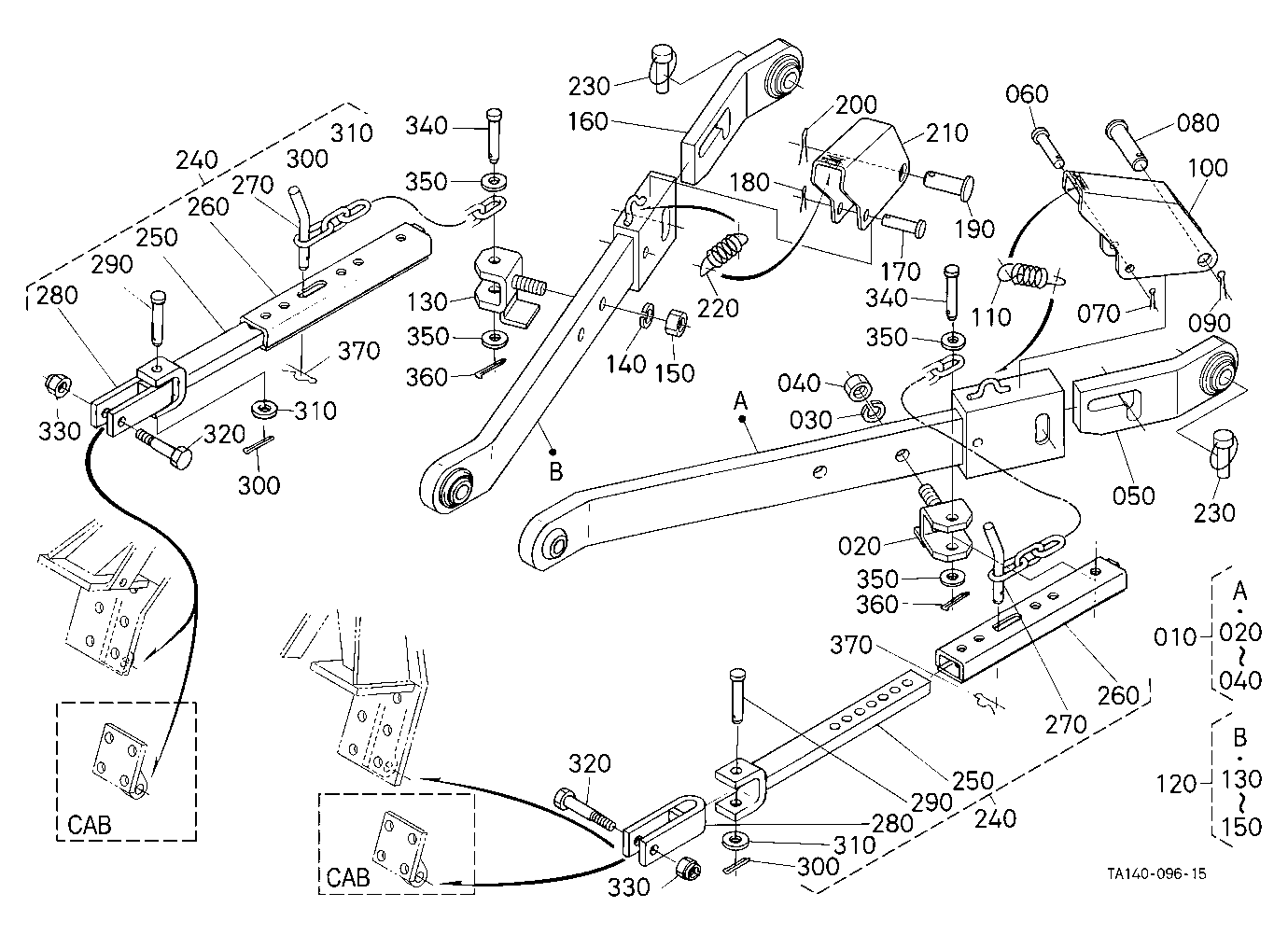 3-Point Linkage 1 (Lower Link) [New Type]