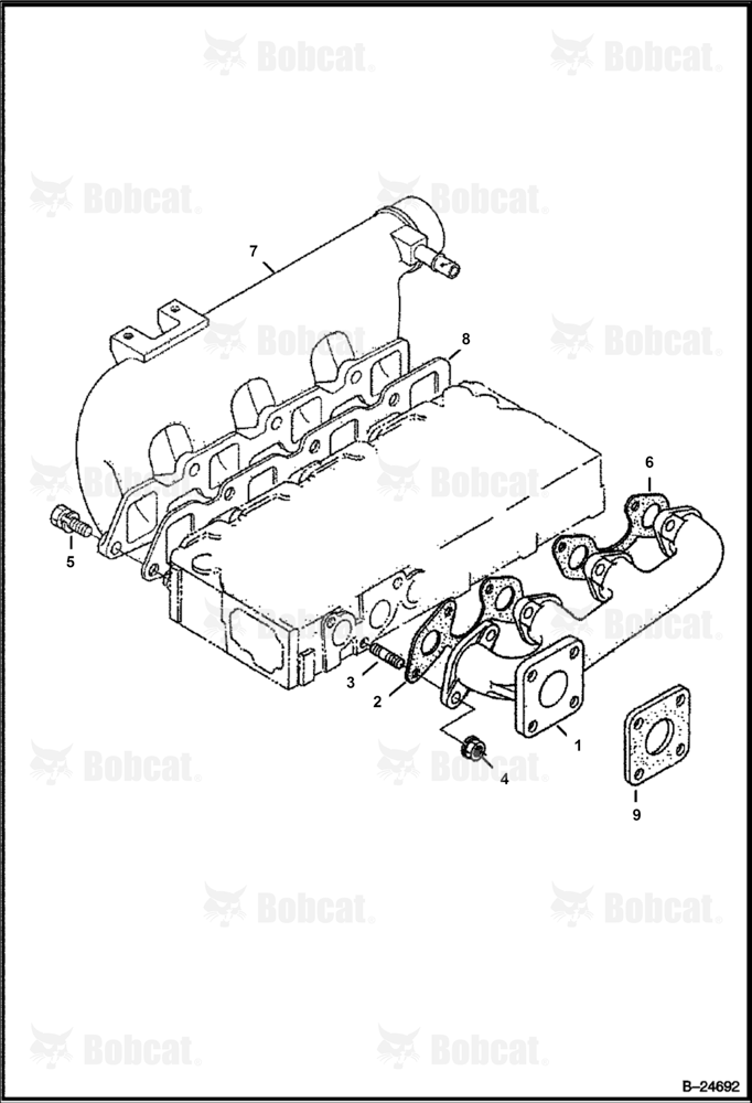 Manifolds (Kubota - V1903 2EB - Tier II Replacement)