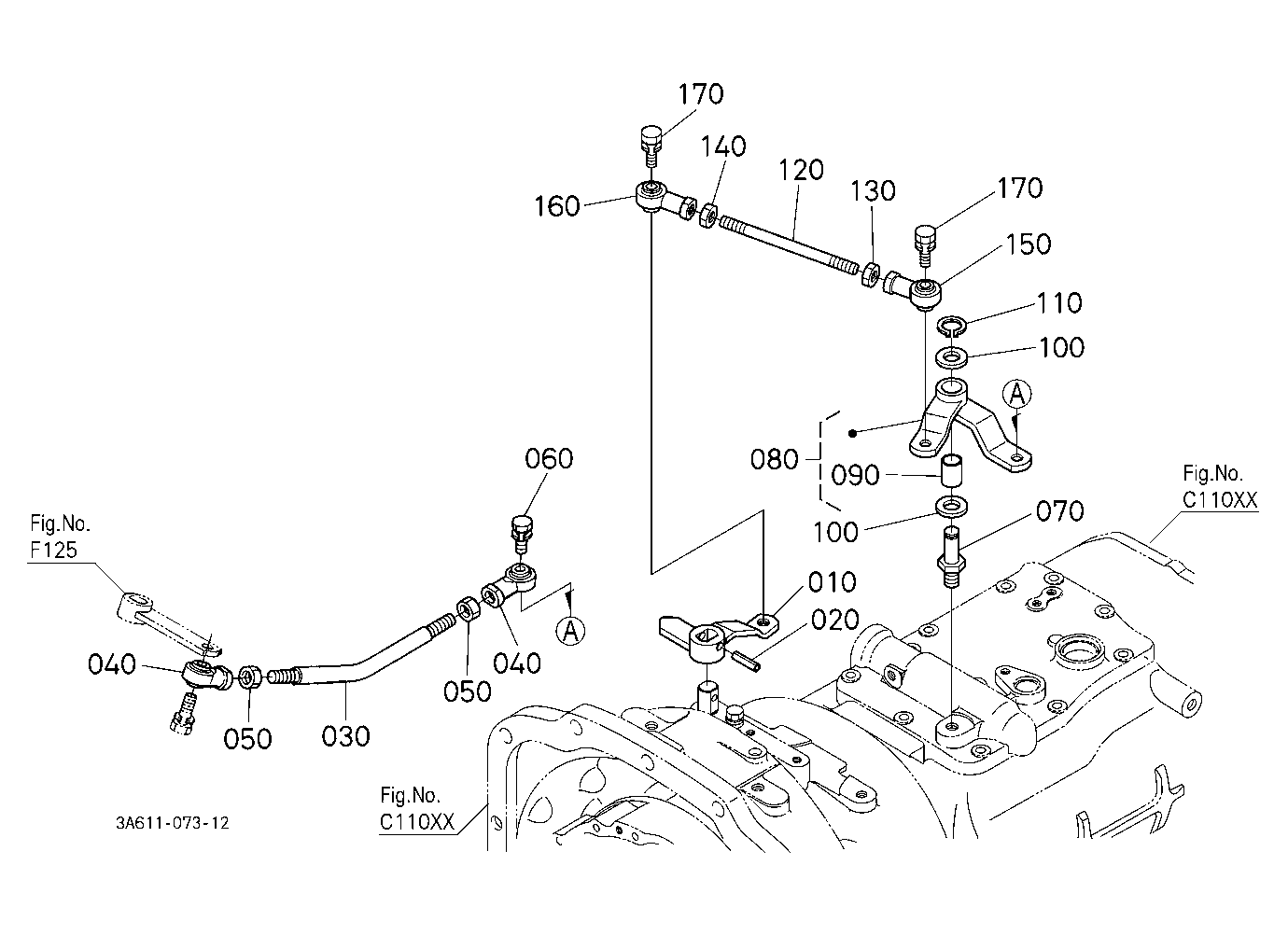 Range Gear Shift Lever [A]