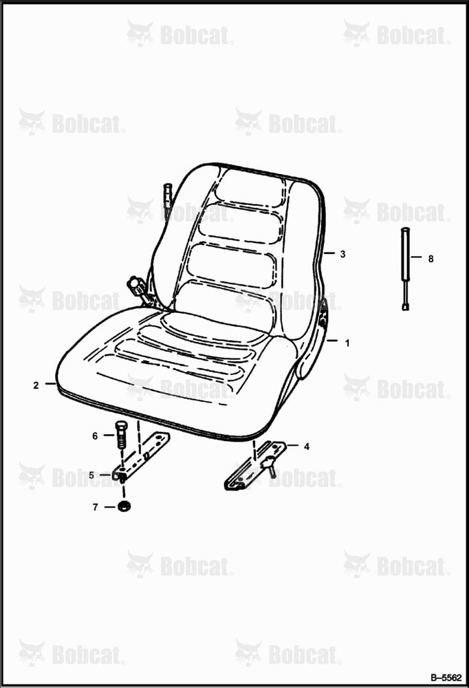 Seat (Suspension - Grammer)