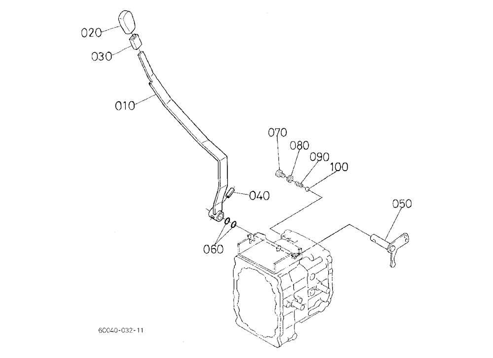 Front Wheel Drive Lever