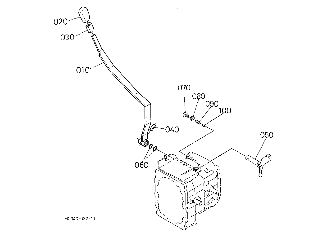 Front Wheel Drive Lever