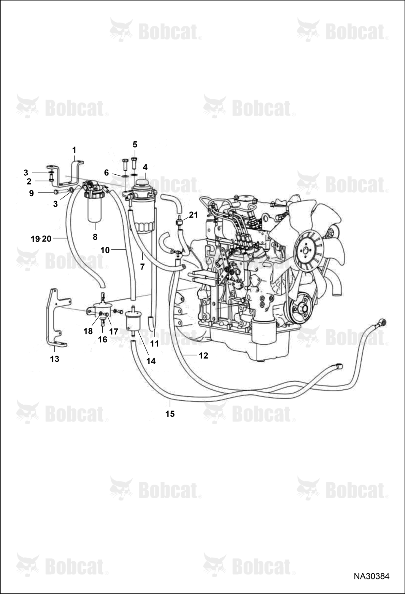 Engine & Attaching Parts (Fuel System)