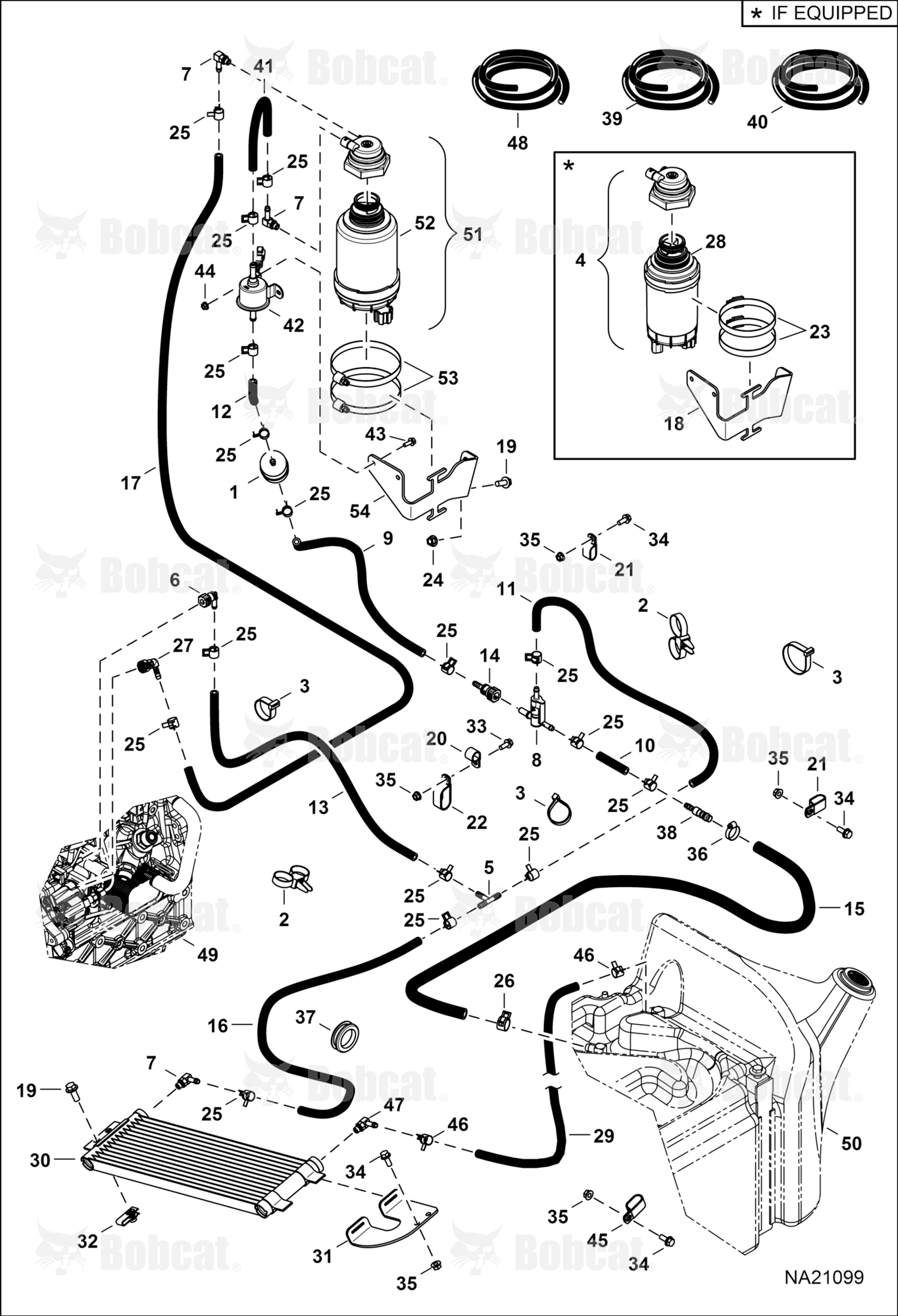 Engine & Attaching Parts (Fuel System)  B4C317097 & Above