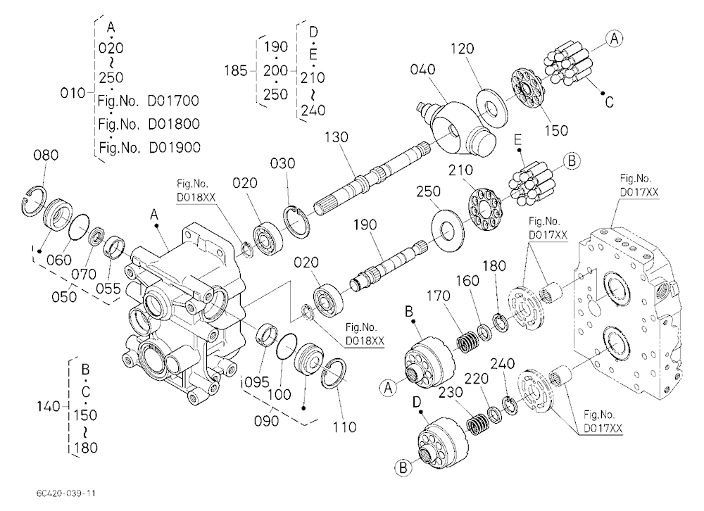 Hst (Cylinder Block) [Component Parts]