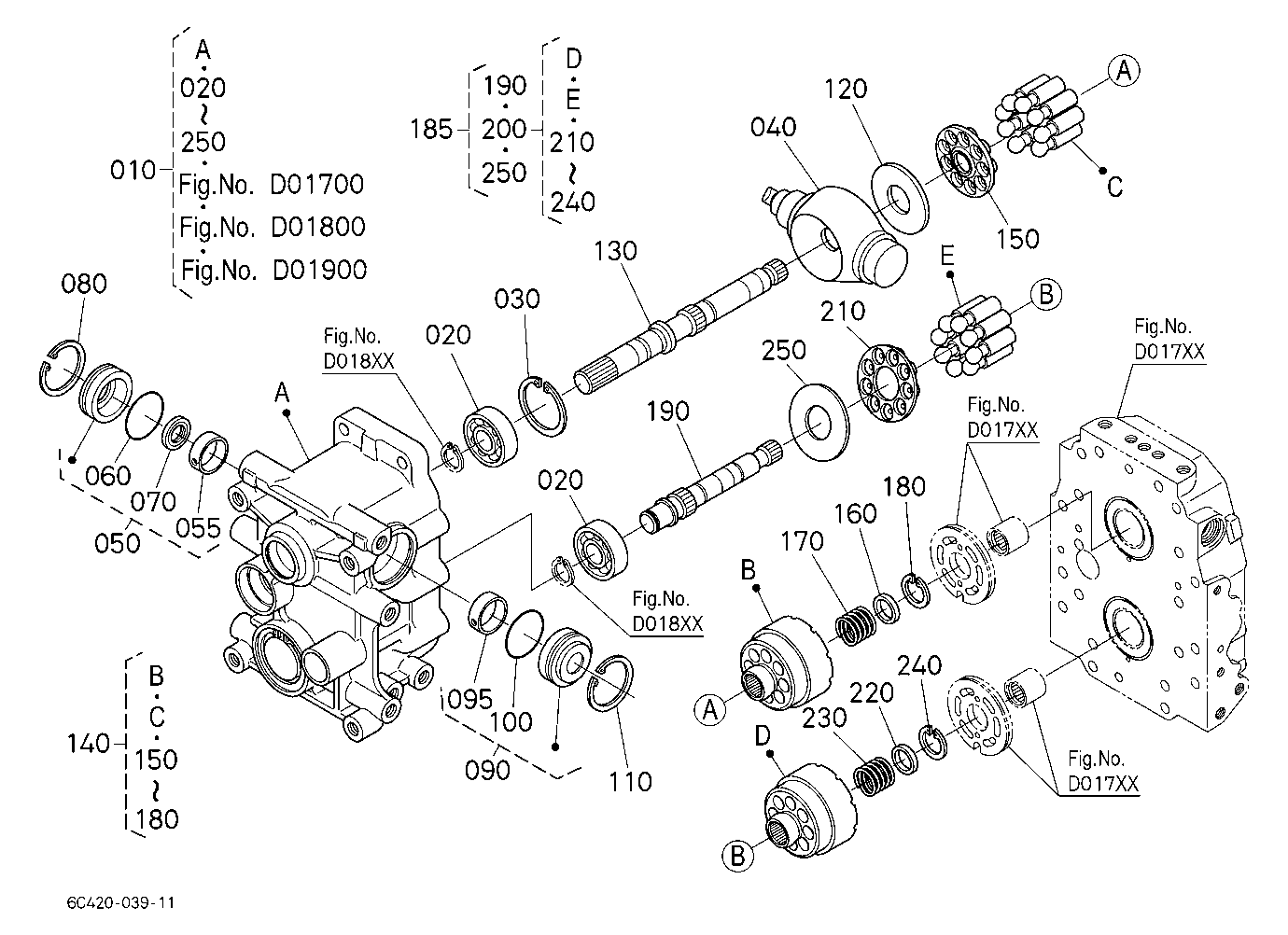 Hst (Cylinder Block) [Component Parts]
