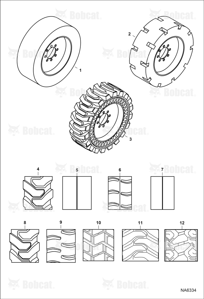 Tires & Rims (Solid Tire)