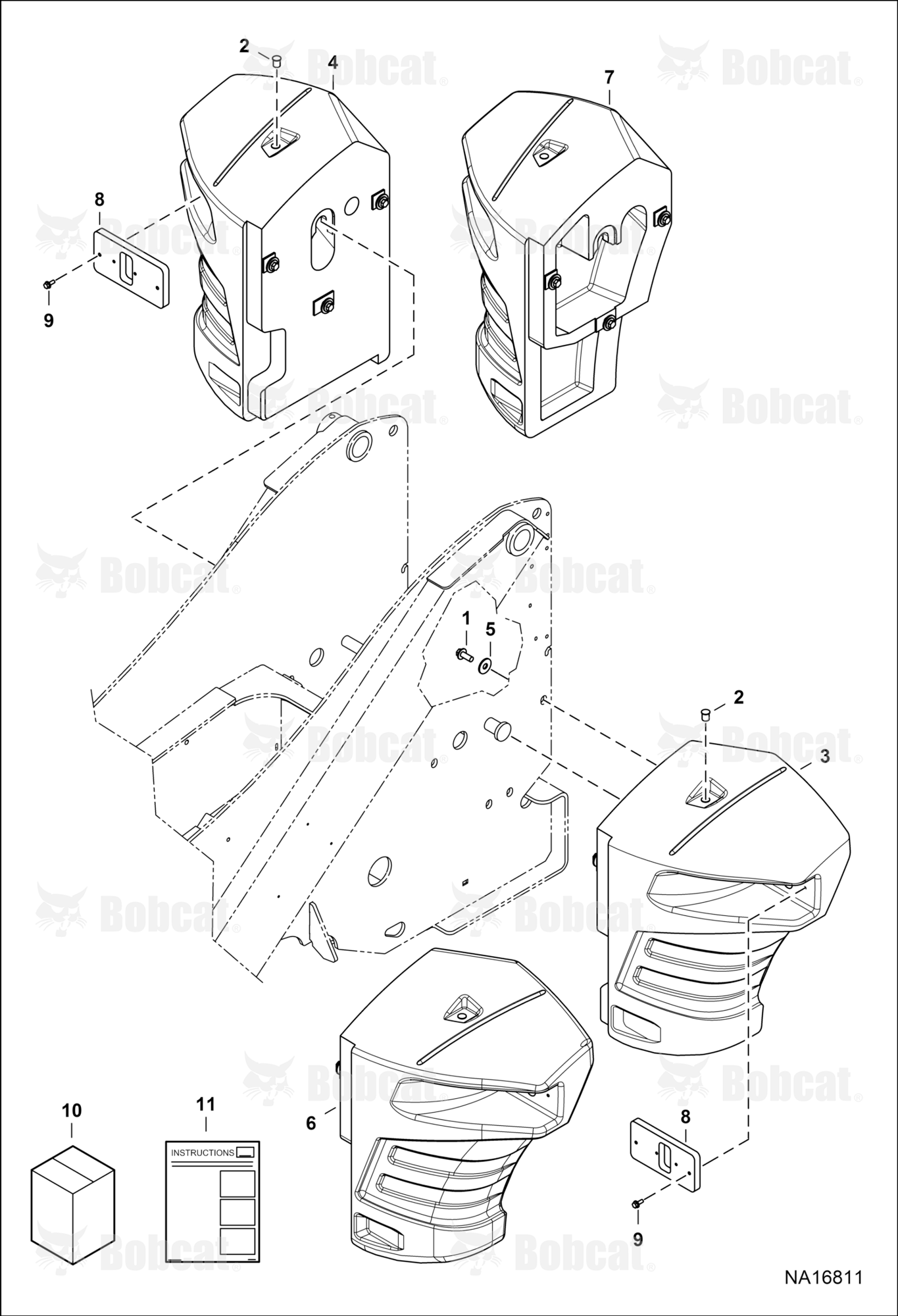 Counterweight  B41H16001 & Above