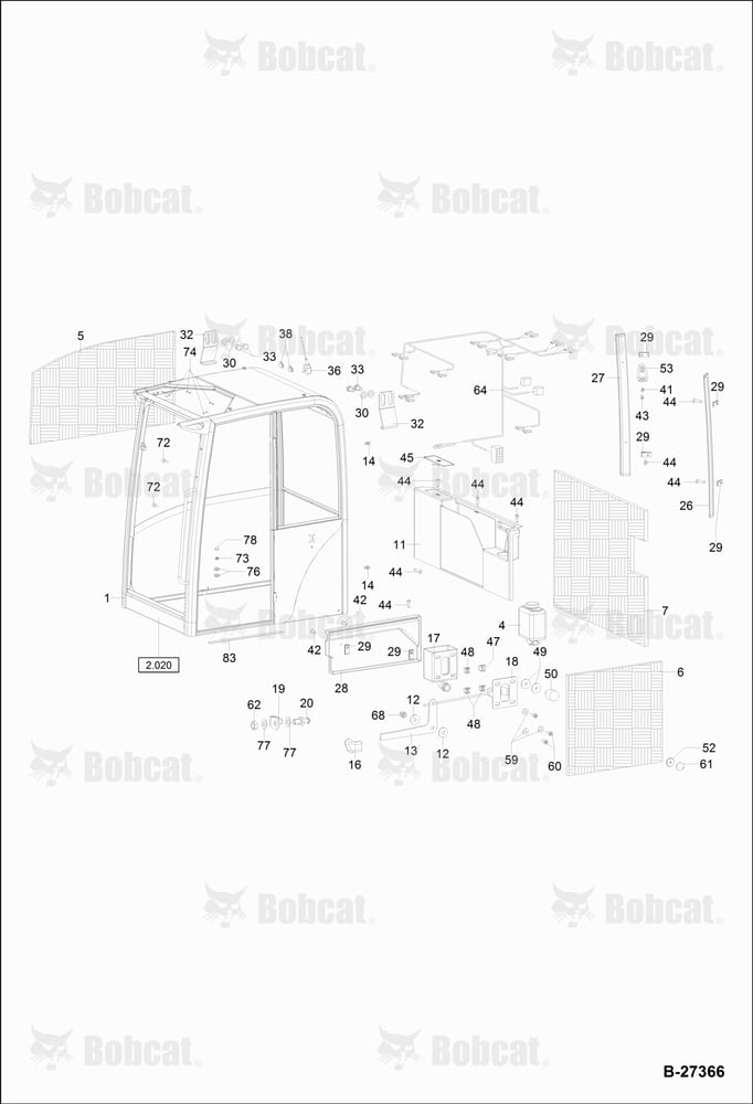 OPERATOR'S CAB - Equipment 1