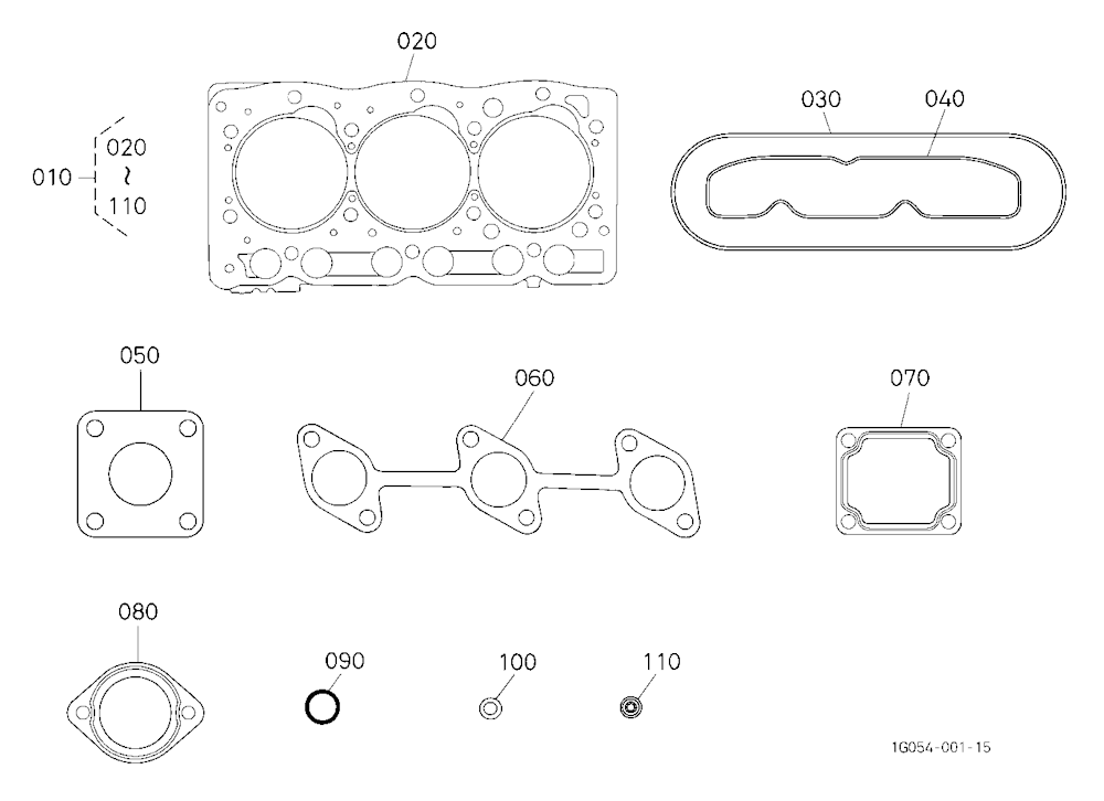Upper Gasket Kit