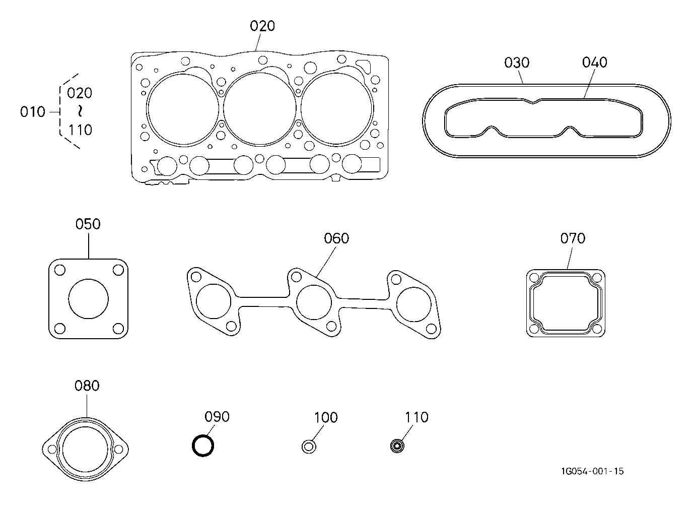 Upper Gasket Kit