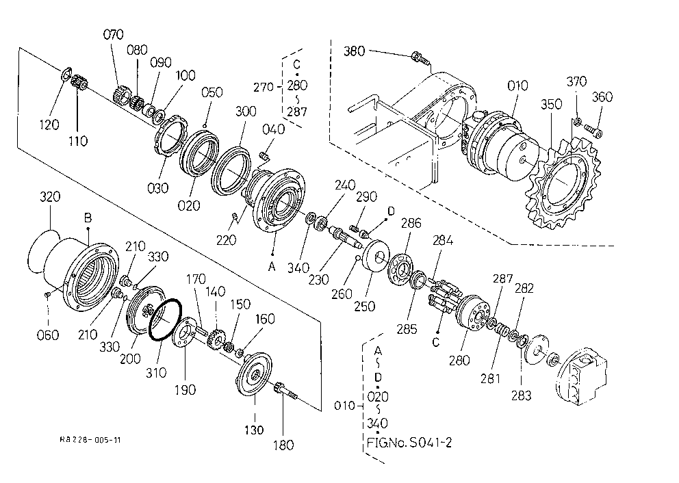 Drive Motor And Component Parts (1)