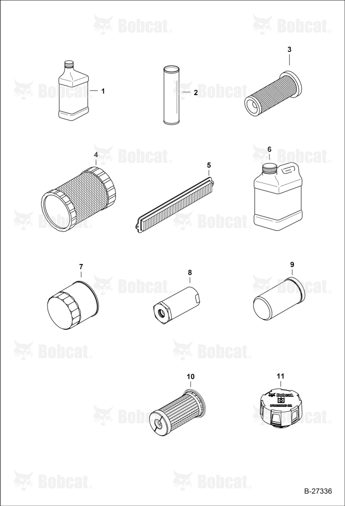 Scheduled Maintenance Items (50 Hour)