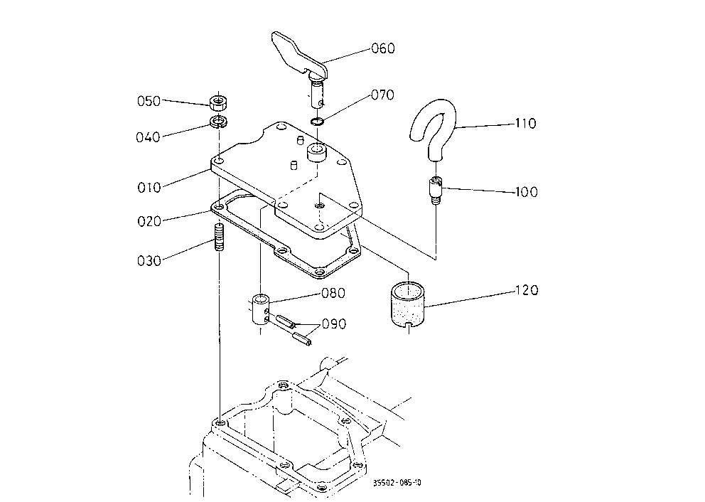 Down Speed Adjusting Lever