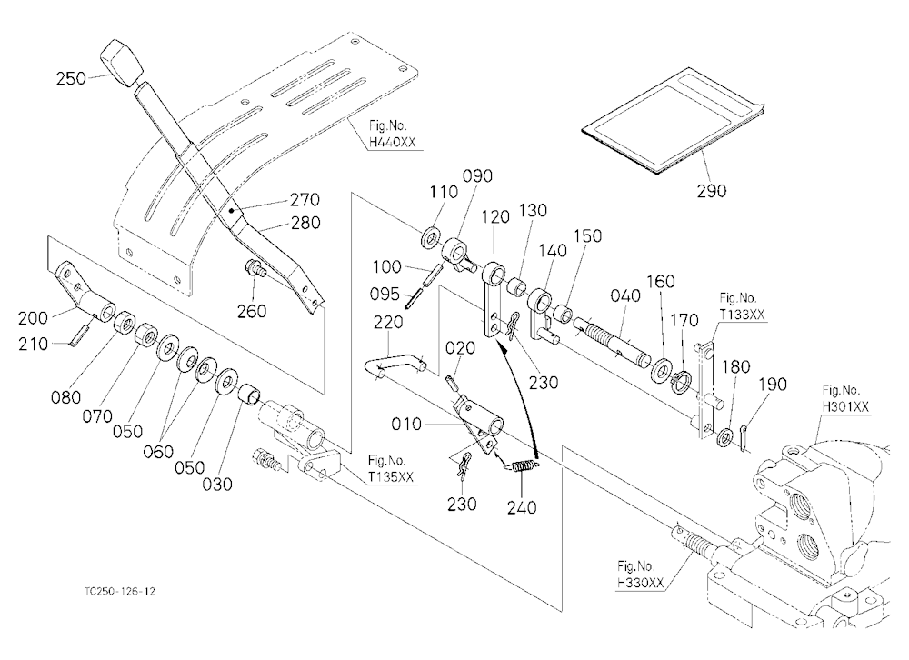 Position Control Lever (With Draft) (W/G No.L8311B