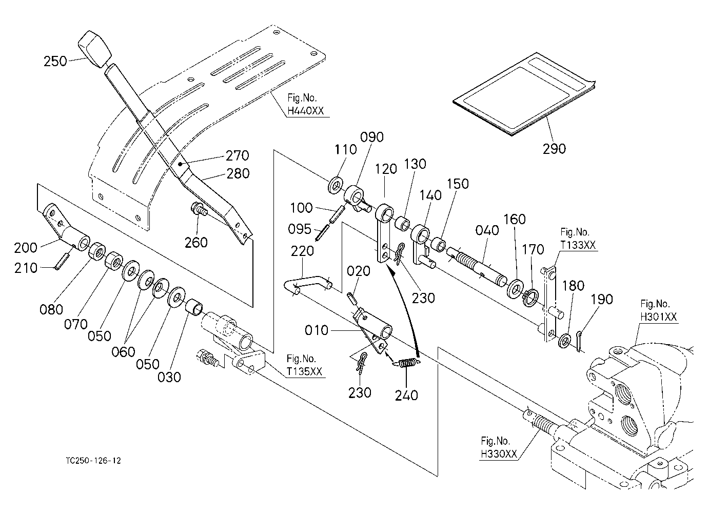 Position Control Lever (With Draft) (W/G No.L8311B