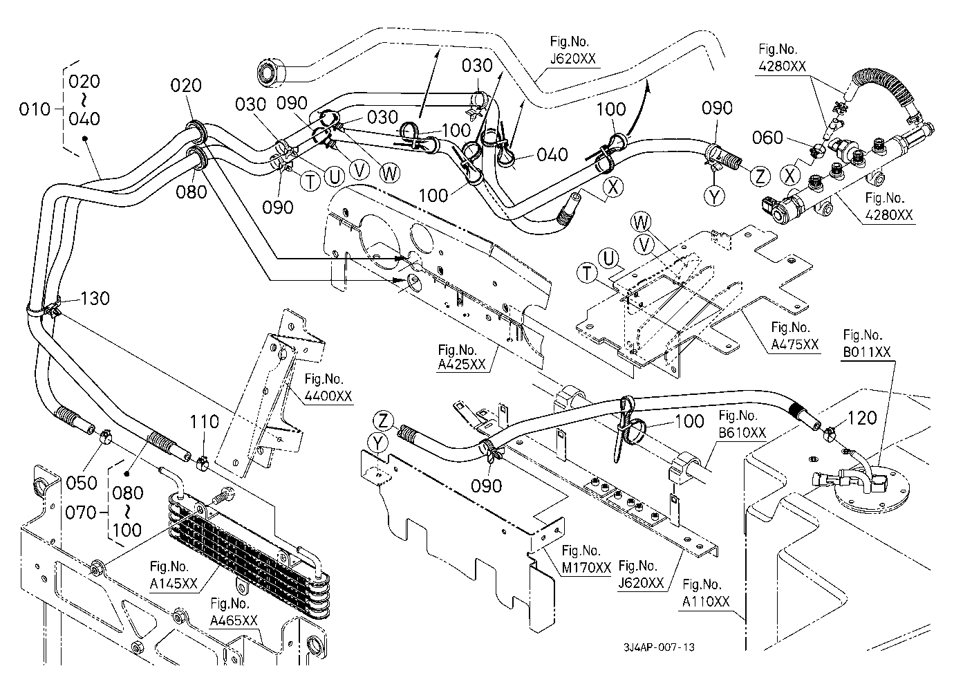 Fuel Pipe (Fuel Cooler)